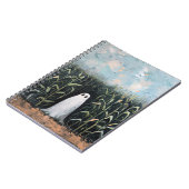 Feldmalerei mit Whimsical Ghost-Mais Notizblock (Linke Seite)