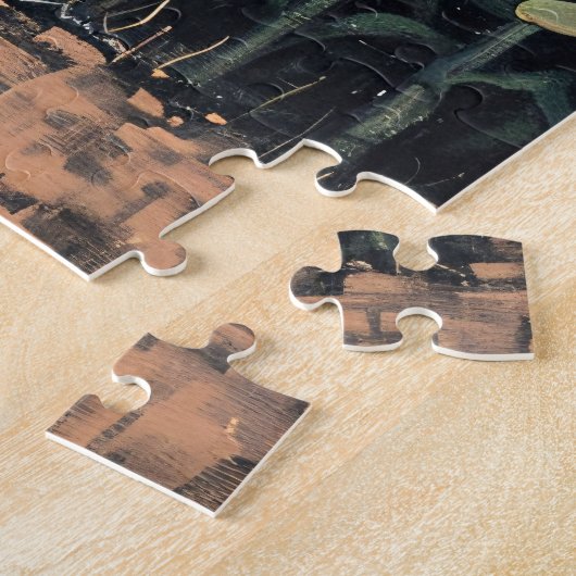 Feldmalerei mit Whimsical Ghost-Mais Puzzle (Seite)