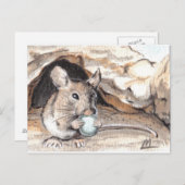 FeldMaus Postkarte (Vorne/Hinten)