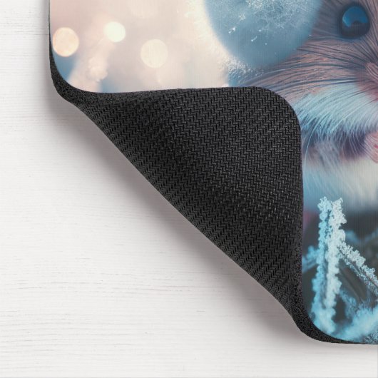 Feldmäuse mit Erdmuffen Mousepad (Ecke)