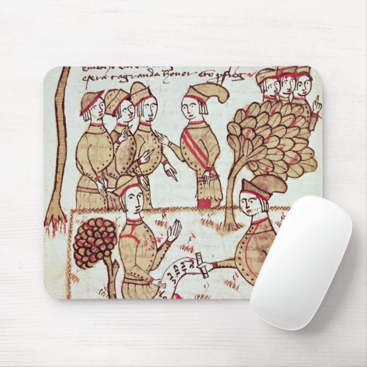 Feldmesser mit seinen Arbeitskräften Mousepad (Mit Mouse)