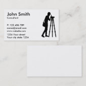 Feldmesser Visitenkarte (Vorne/Hinten)