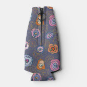 Feldmuster für abstrakte Rose Flaschenkühler (Rückseite)