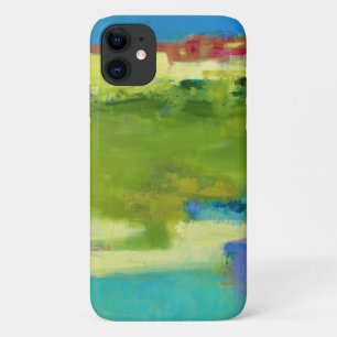 Feldnoten - Abstrakte Grüne Kunst Case-Mate iPhone Hülle