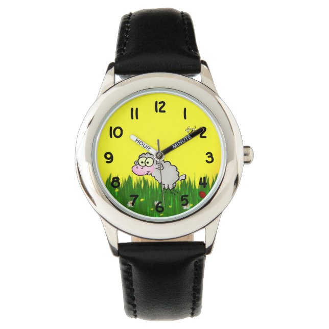 Feldschaf Armbanduhr (Vorderseite)