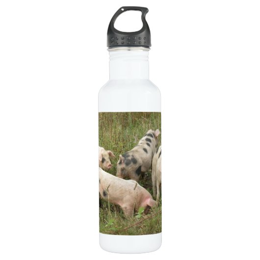 Feldschweine Trinkflasche (Vorderseite)