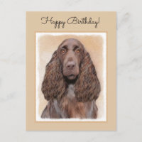 Feldspanelmalerei - Niedliche Original-Hundekunst