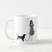FeldSpaniel Kaffeetasse (Links)