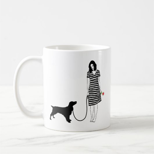 FeldSpaniel Kaffeetasse (Links)