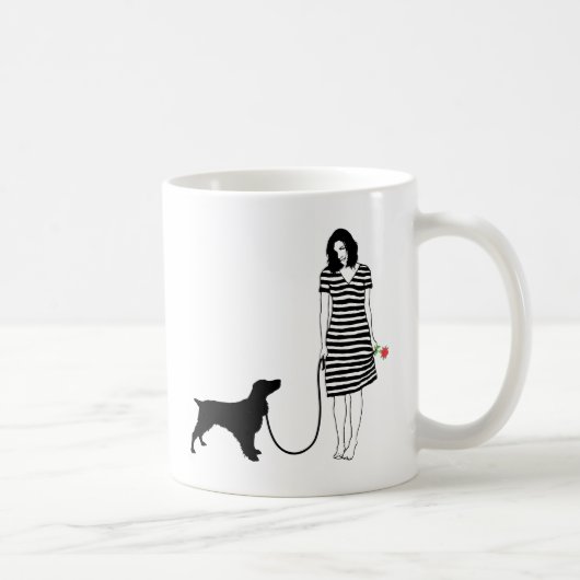 FeldSpaniel Kaffeetasse (Rechts)