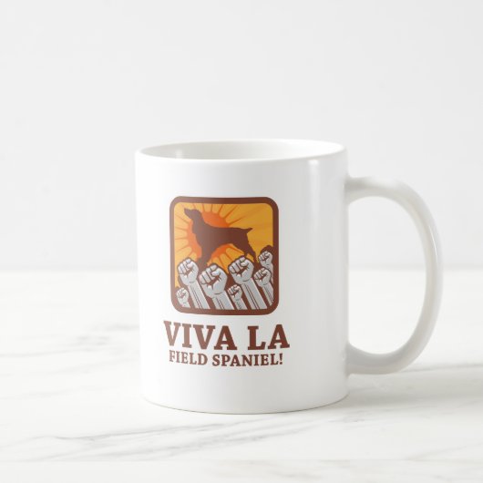 FeldSpaniel Kaffeetasse (Rechts)