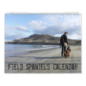 Feldspaniel-Wandkalender Kalender (Titelbild)