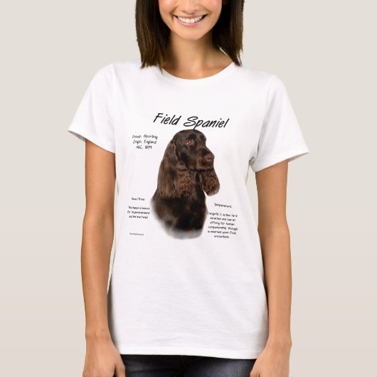 Feldspanischer Geschichtsentwurf T-Shirt (Vorderseite)