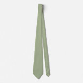 Feldspar Chrystal Green Solid Color Design Krawatte (Vorderseite)