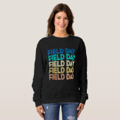 Feldtag 2022 Feldball-Kindermädchen Student Sweatshirt (Vorne ganz)