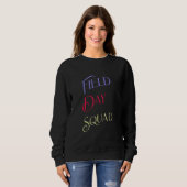 Feldtag 2022 Feldball-Kindermädchen Student Sweatshirt (Vorne ganz)