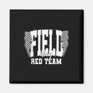 Feldtag Red Team Colour War Camp Team Spiel Compil Magnet