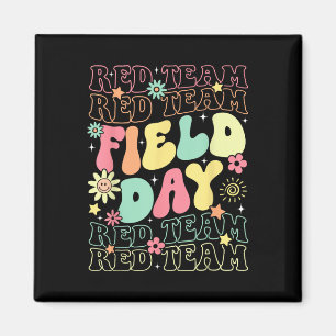 Feldtag Red Team Colour War Camp Team Spiel Compil Magnet