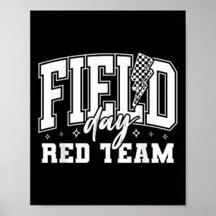Feldtag Red Team Colour War Camp Team Spiel Compil Poster