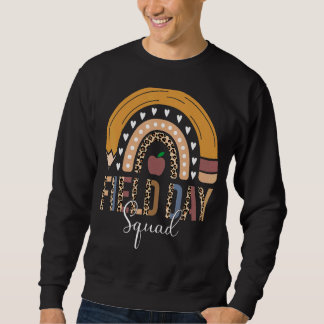 Feldtagskollektorin erster letzter Tag der Schule Sweatshirt