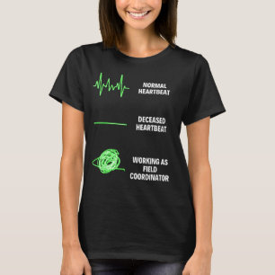 Feldtrainer für Track & Field Coordinator-Schlacht T-Shirt
