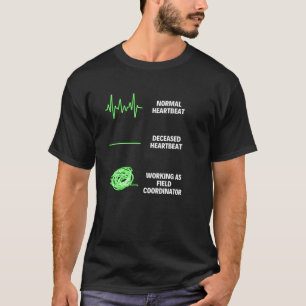 Feldtrainer für Track & Field Coordinator-Schlacht T-Shirt