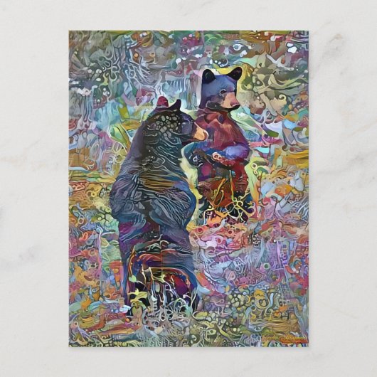 Feldweg Postkarte (Vorderseite)