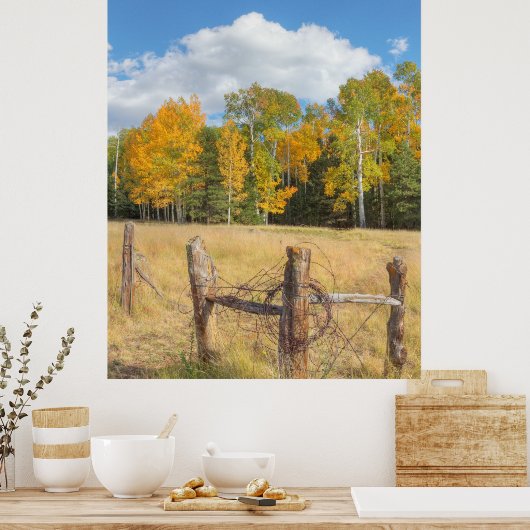 Feldwiese Poster (Küche)