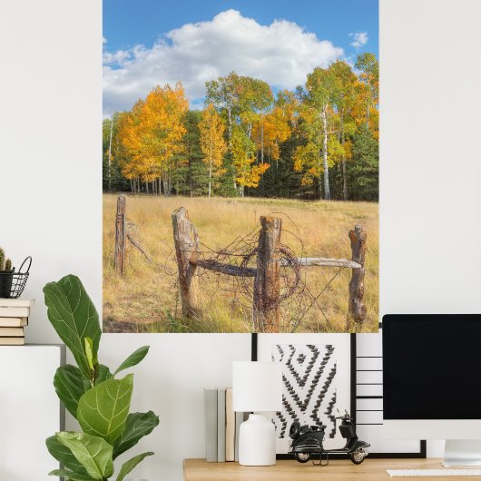 Feldwiese Poster (Heimbüro)