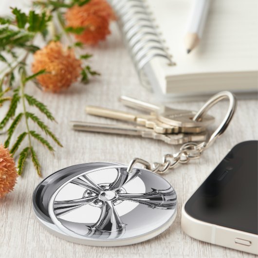 Felge Schlüsselanhänger (Vorderseite rechts)