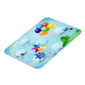 Felgen und Ballons Magnet (Linke Seite)