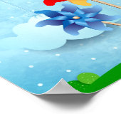 Felgen und Ballons Poster (Ecke)