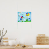 Felgen und Ballons Poster (Küche)