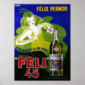 FELI 45 ABSINTHE Poster (Vorne)