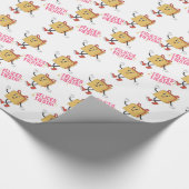 Felices Fiestas Wrapping Present Typ Paper Geschenkpapier (Ecke)