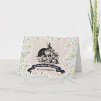 Felices Pascuas. Osterkarte auf Spanisch