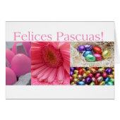 Felices Pascuas spanisch Happy Oaster (Vorderseite (Horizontal))