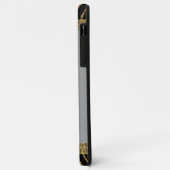Felicette Bleu Chic French Kitty Monogram Case-Mate iPhone Hülle (Hinten/Links)