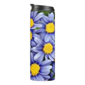 Felicia Blue Daisies Thermosbecher (Nach rechts gedreht)