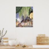 Felicia, Jugendstil von Kay Nielsen Poster (Küche)