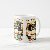 ¡Felicidades Graduado! Kaffeetasse (VorderseiteRechts)