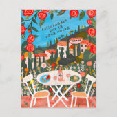 Felicidades Por Nueva Casa Landschaft Aussicht Postkarte (Vorderseite)