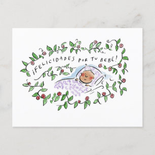 Felicidades pu tu be postkarte