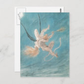 Felicien Rops - der Satanic. Entfernen Postkarte (Vorne/Hinten)