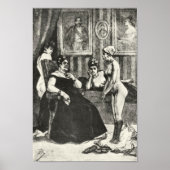 Felicien Rops - Die Prüfung Poster (Vorne)