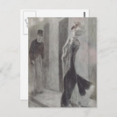 Felicien Rops - Menschenverzeihung Postkarte (Vorne/Hinten)