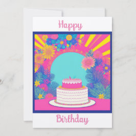 Felicitación de Cumpleaños Einladung