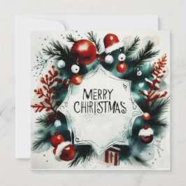 Felicitación navideña (postal). karte