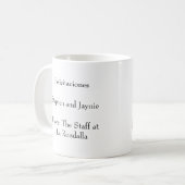 Felicitaciones Kaffeetasse (Vorderseite Links)