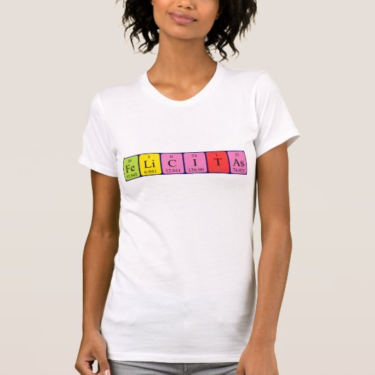 Felicitas Periodenname Shirt (Vorderseite)